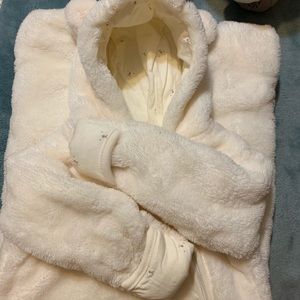 Fuzzy Bear Onesie 🐻